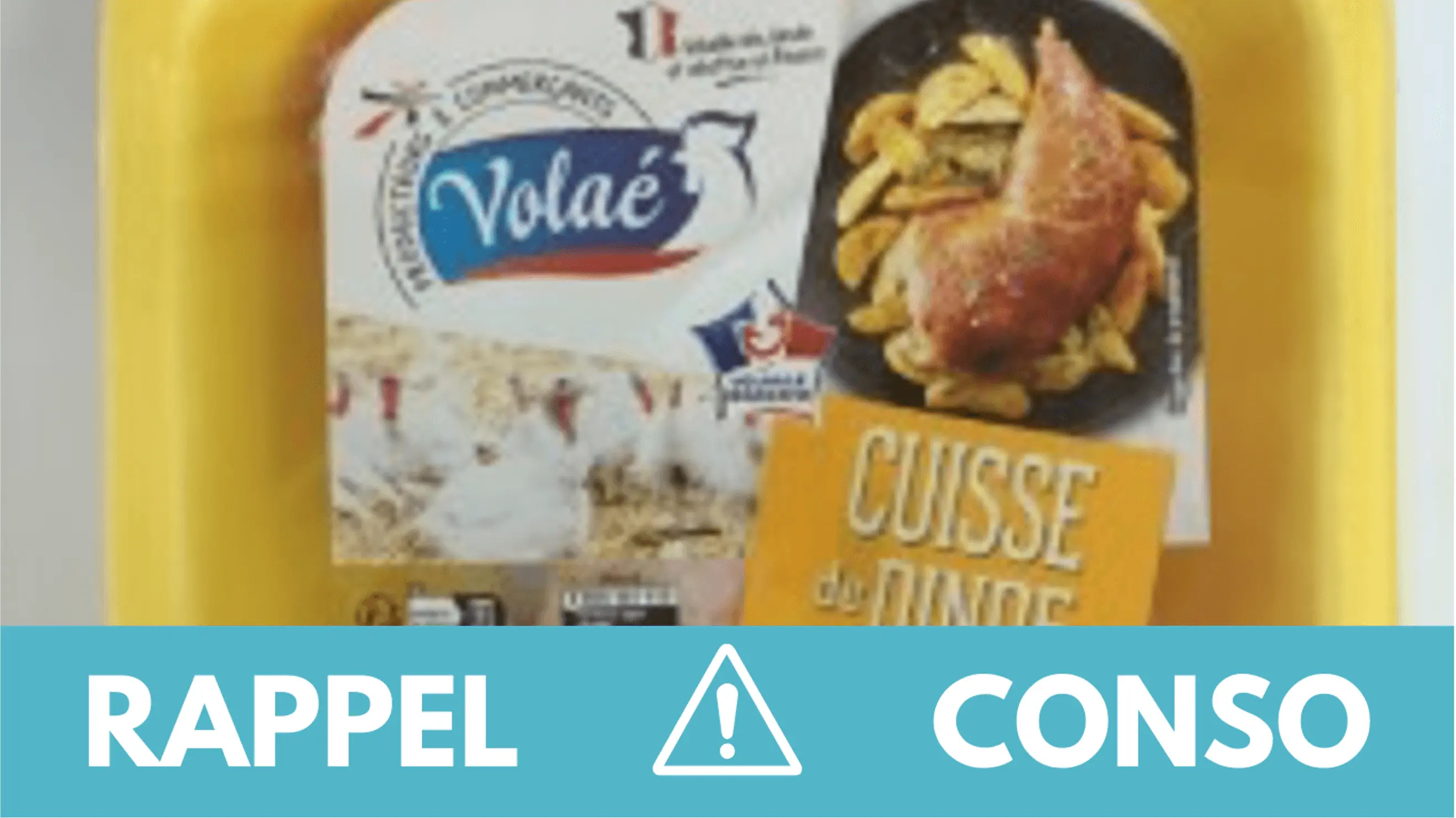 Rappel conso : dinde