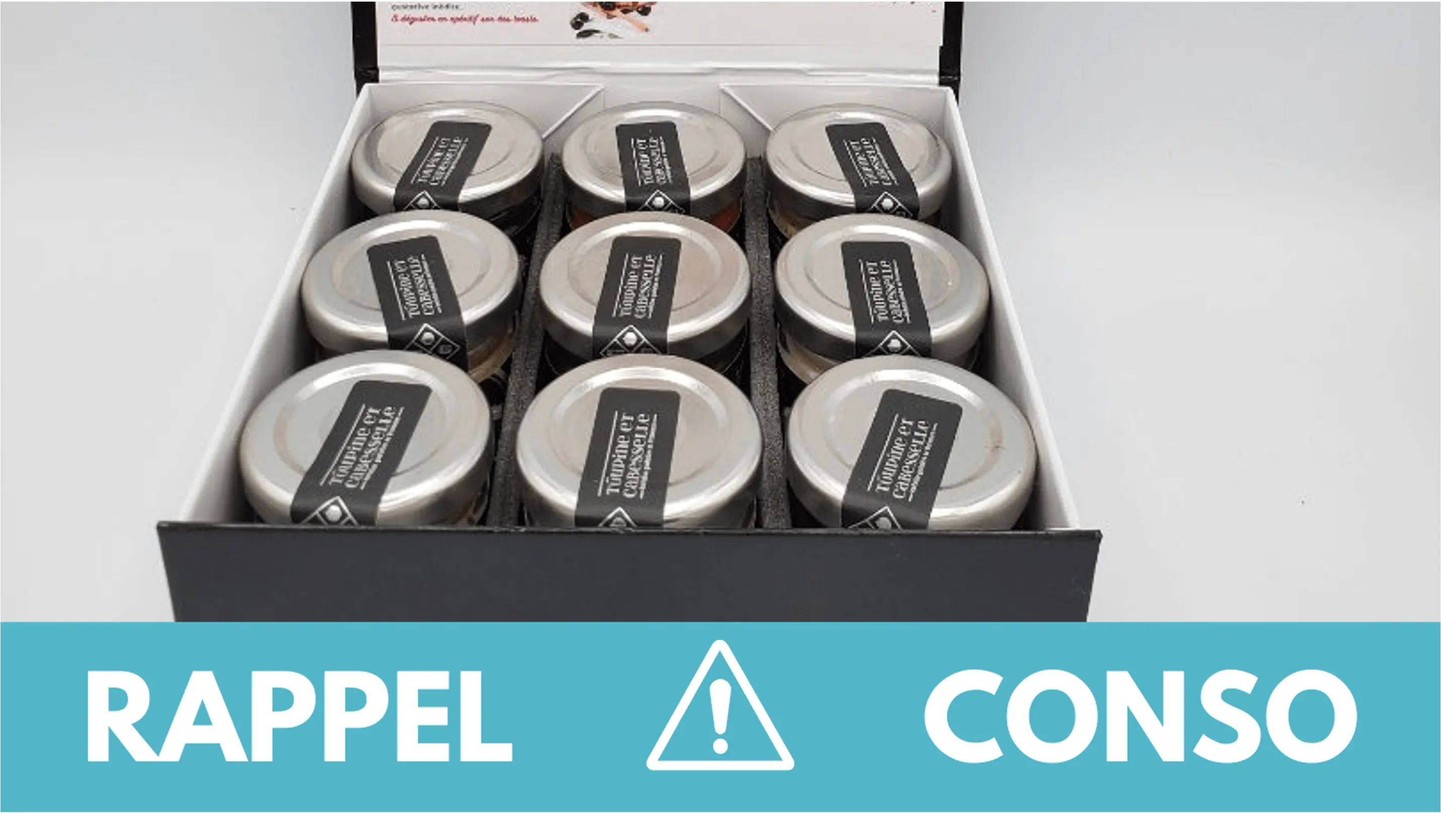 Rappel conso : tapenade