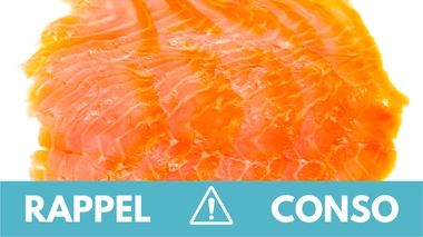 Rappel : saumon fumé