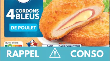 Rappel conso : cordons bleus