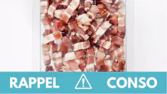 Rappel conso : lardons
