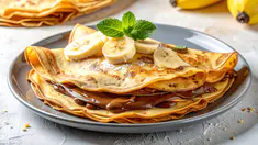 crêpes fourrées chocolat