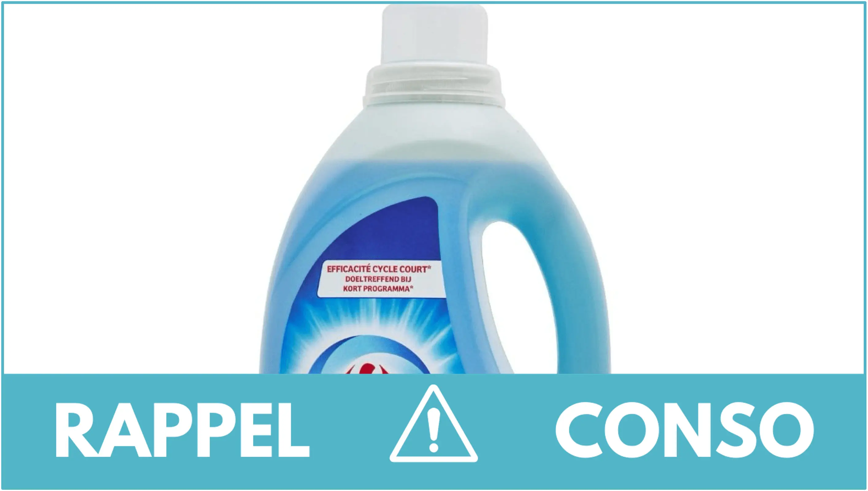 Rappel conso : lessive