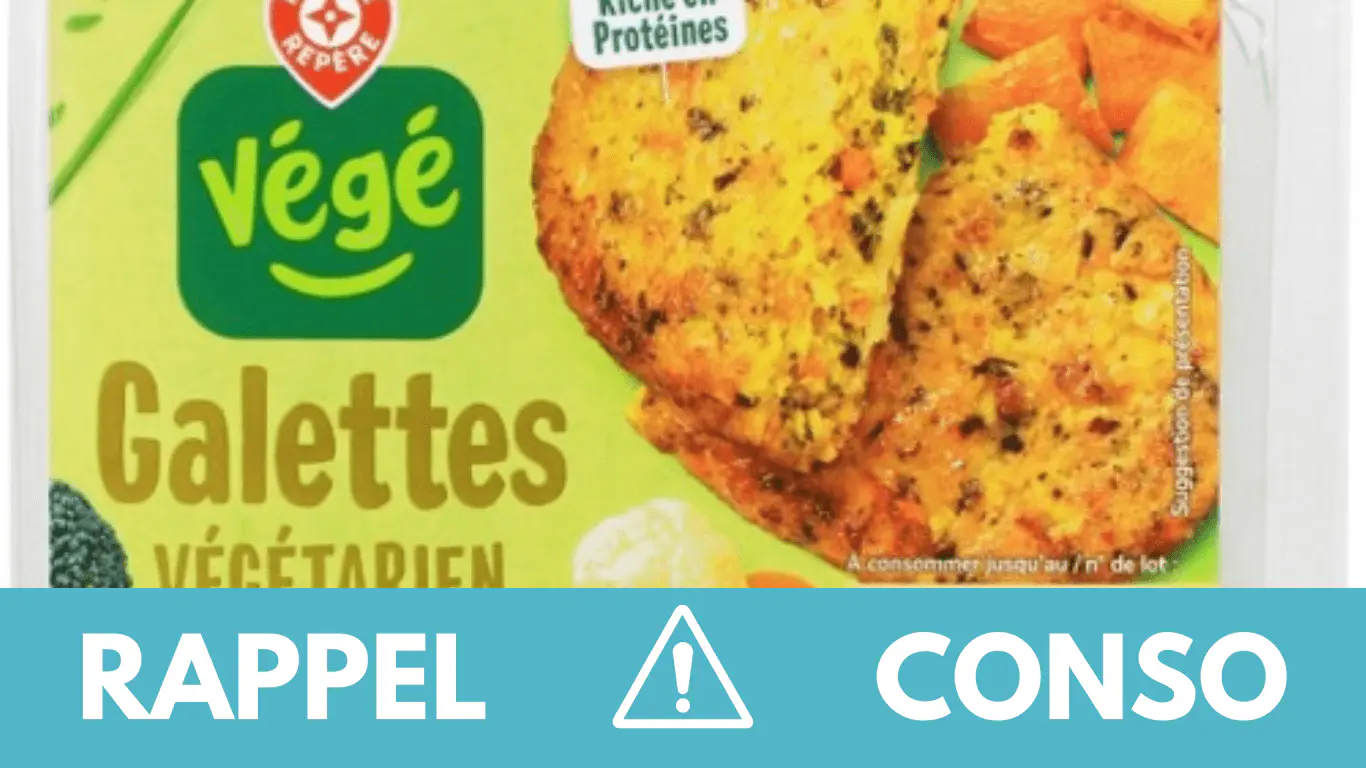 Rappel Galettes végétales