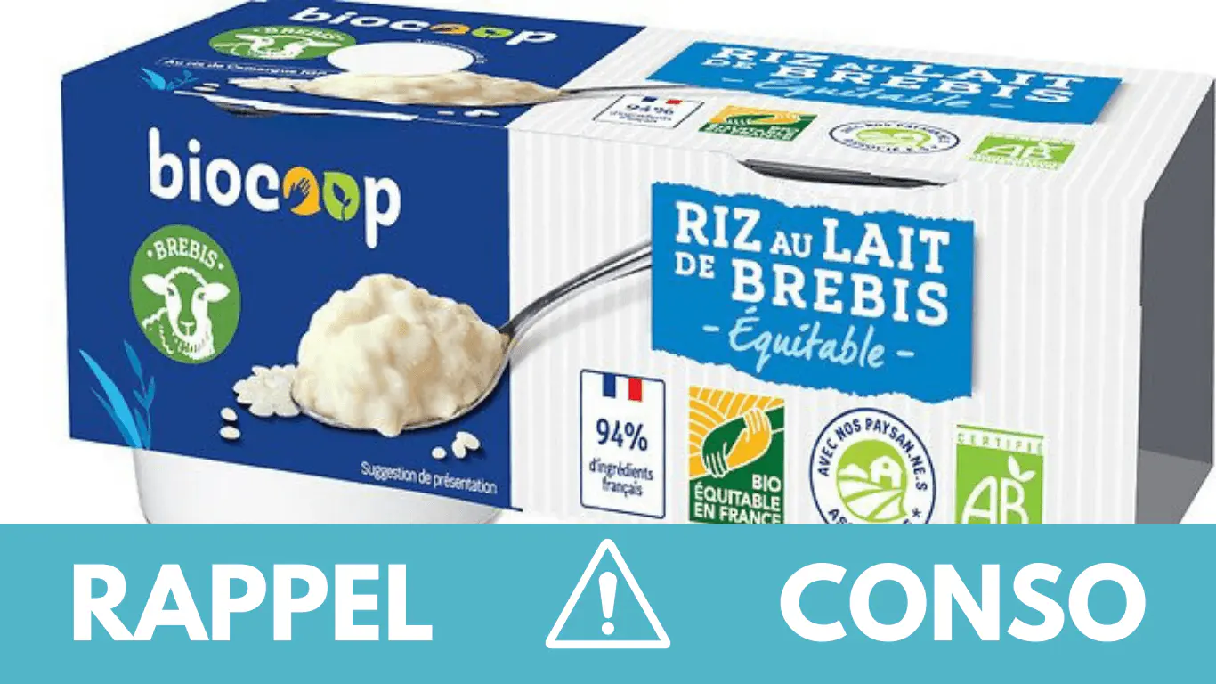 Rappel riz au lait