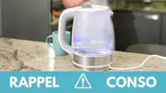 Rappel bouilloire