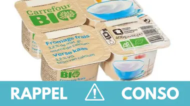 Rappel Fromage frais