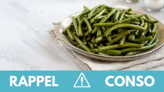Rappel Haricots verts