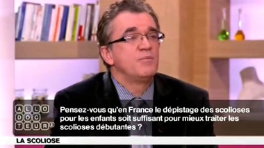 Scoliose : dépistage