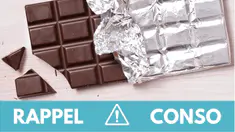 Rappel produit : ne consommez pas cette tablette de chocolat !