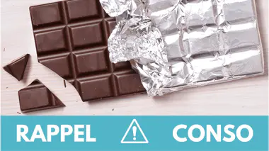 Rappel produit : ne consommez pas cette tablette de chocolat !