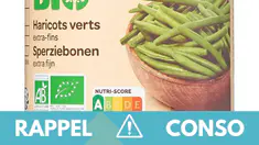 Rappel produit : attention à ce bocal de haricots verts vendu partout en France