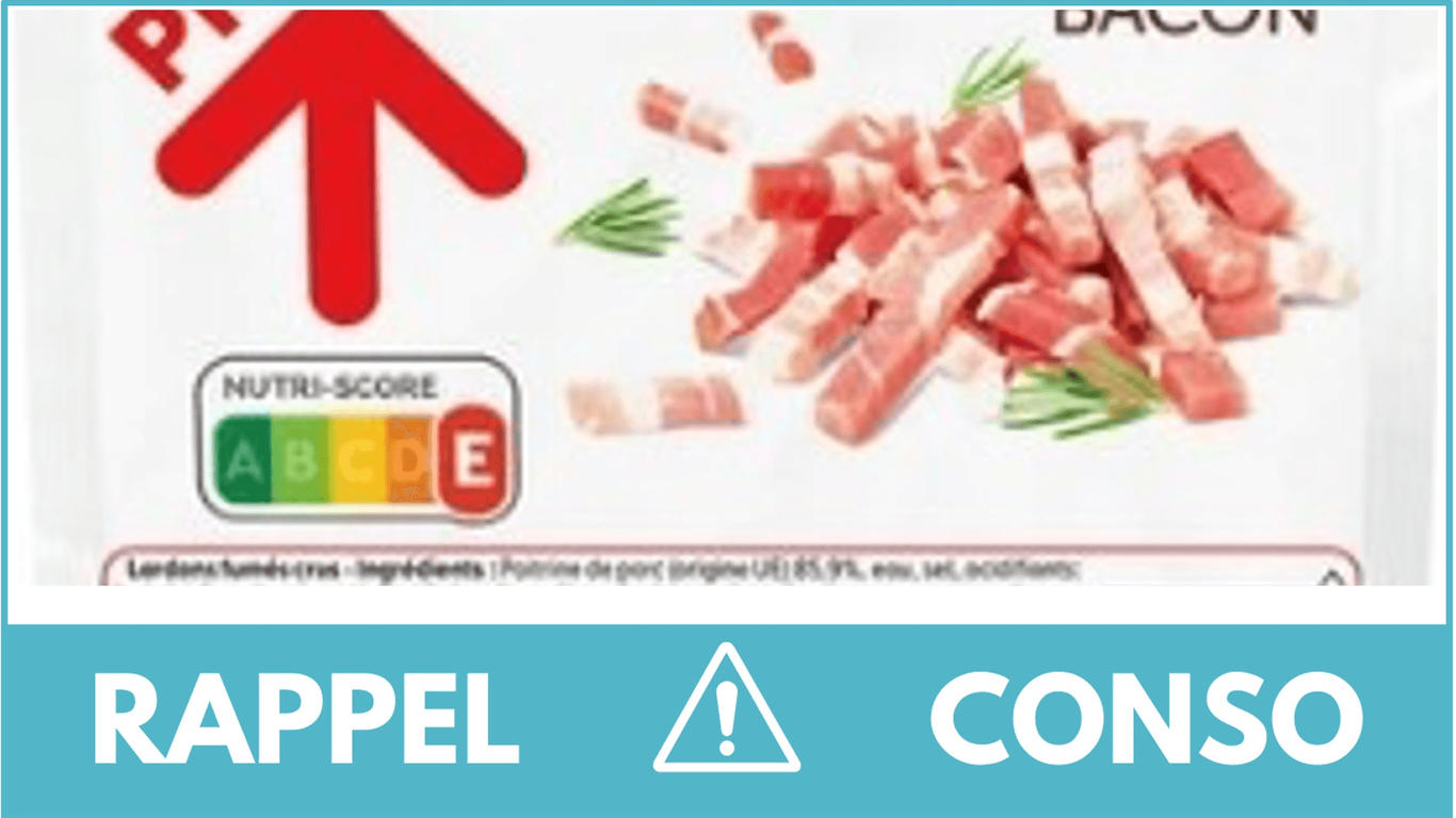 Staphylocoques dorés : ne consommez pas ces lardons contaminés !