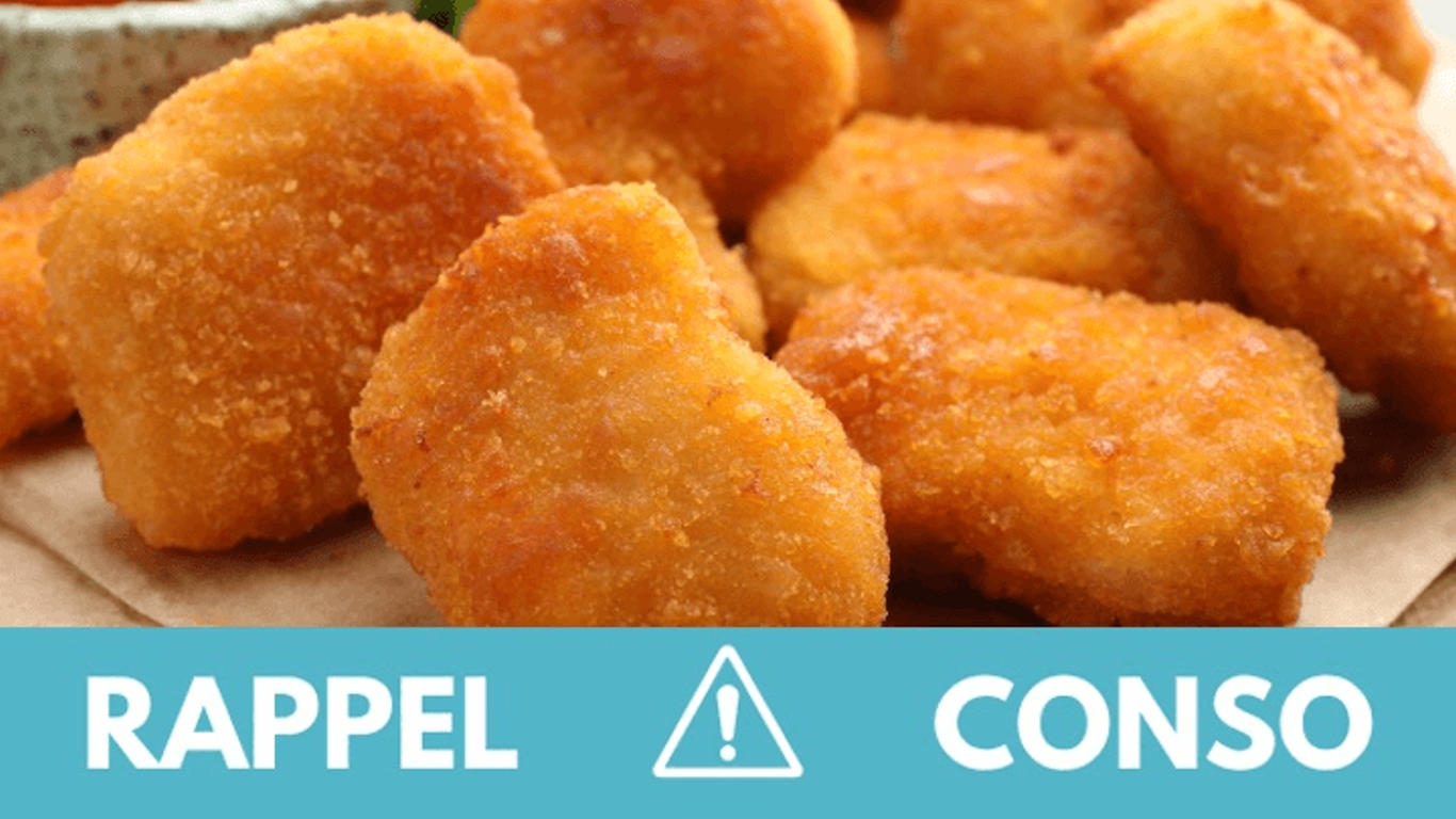 Contamination : ne consommez pas ces nuggets de poulet vendus partout en France