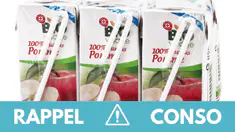Rappel produit : ne consommez pas ces jus de pomme vendus dans toute la France