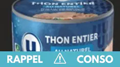 Rappel produit : ne consommez pas ces boîtes de thon vendues partout en France