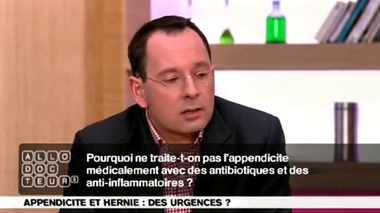 Appendicite : antibiotiques