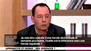 Hernie : abdominale ou inguinale ?