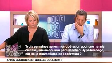 Pourquoi garde-t-on une douleur persistante après l'opération d'une hernie discale ?