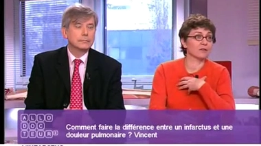 Infarctus et douleur pulmonaire
