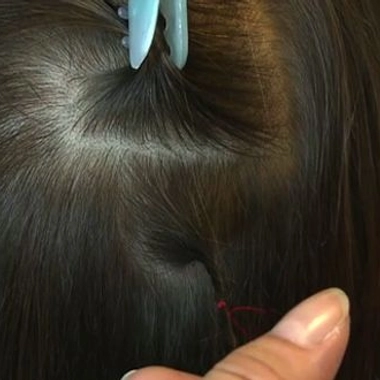 Le cheveu à la loupe