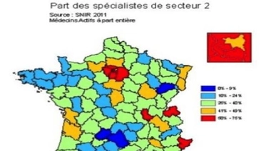 Dépassements d'honoraires : quelle situation dans votre département ?