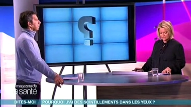 Pourquoi j'ai des scintillements dans les yeux ?