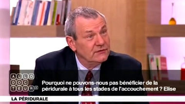 Péridurale et stades d'accouchement