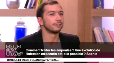 Comment soigner une ampoule au pied ?