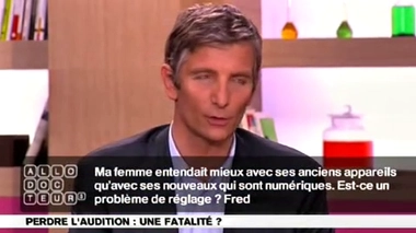 Presbyacousie : problèmes de réglage