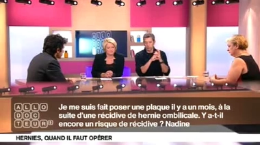 Quels sont les risques après l'opération d'une hernie ombilicale ?