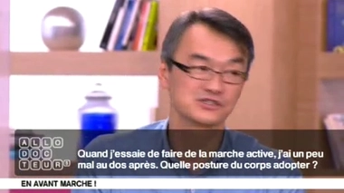 Quelle posture du corps adopter lors de la marche ?
