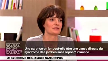 Syndrome des jambes sans repos et carence en fer