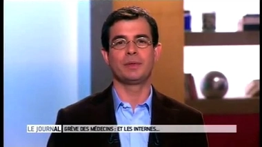 Vidéo : Entretien avec Emmanuel Loeb, président de l'Inter Syndicat National des Internes des Hôpitaux, du 20 novembre 2012.