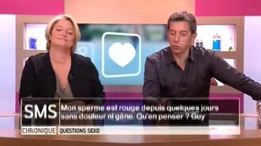 Mon sperme est rouge. Est-ce normal ?