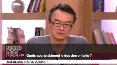 Quels sports abîment le dos des enfants ?