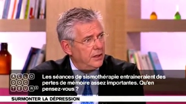 Dépression : sismothérapie et pertes de mémoire