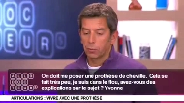 Prothèse de cheville : comment ça marche ?