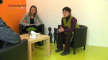 Visite à la Maison des ados de l'hôpital Robert-Debré, dans ses nouveaux locaux