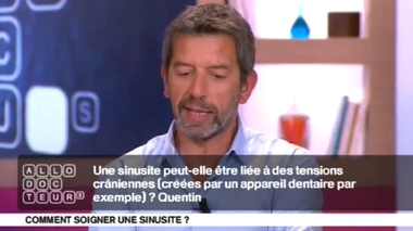 Une sinusite peut-elle être liée à des tensions crâniennes ?